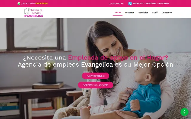 Captura de la web de Agencia Evangelica mujer virtuosa