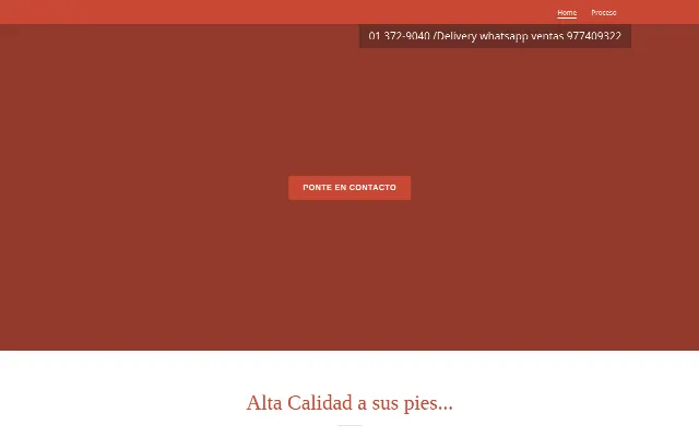 Captura de la web de Calzado Cavalier - Calzado Cavalier, Zapatos Cavalier