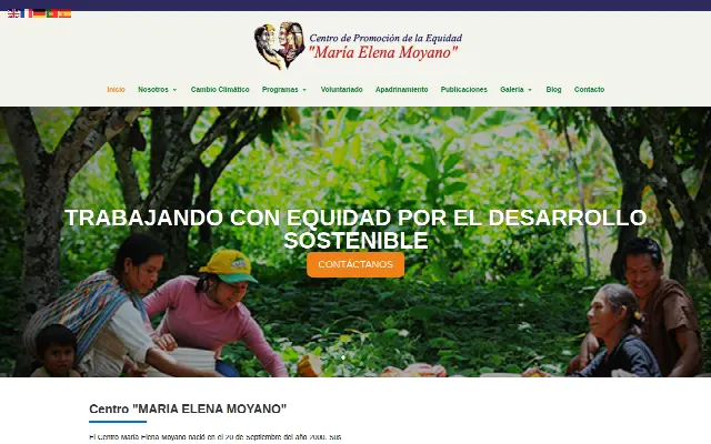 Captura de la web de Centro Moyano |