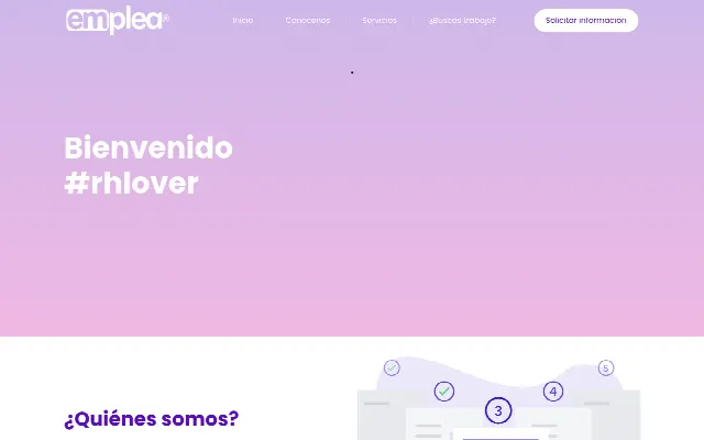 Captura de la web de Emplea