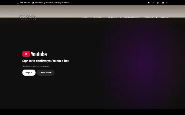 Captura de la web de Geisseninteriors