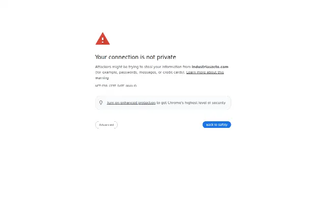 Captura de la web de Industrias Zeto – Precio, Calidad y Confianza