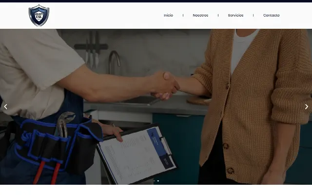 Captura de la web de cls group