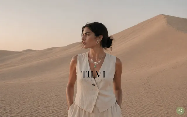 Captura de la web de Tilvi – Joyería
