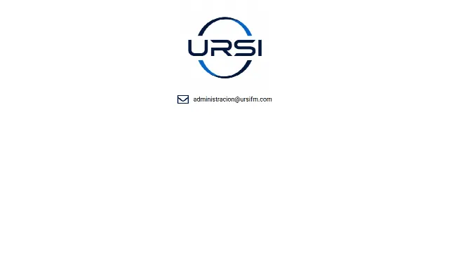 Captura de la web de ursifm